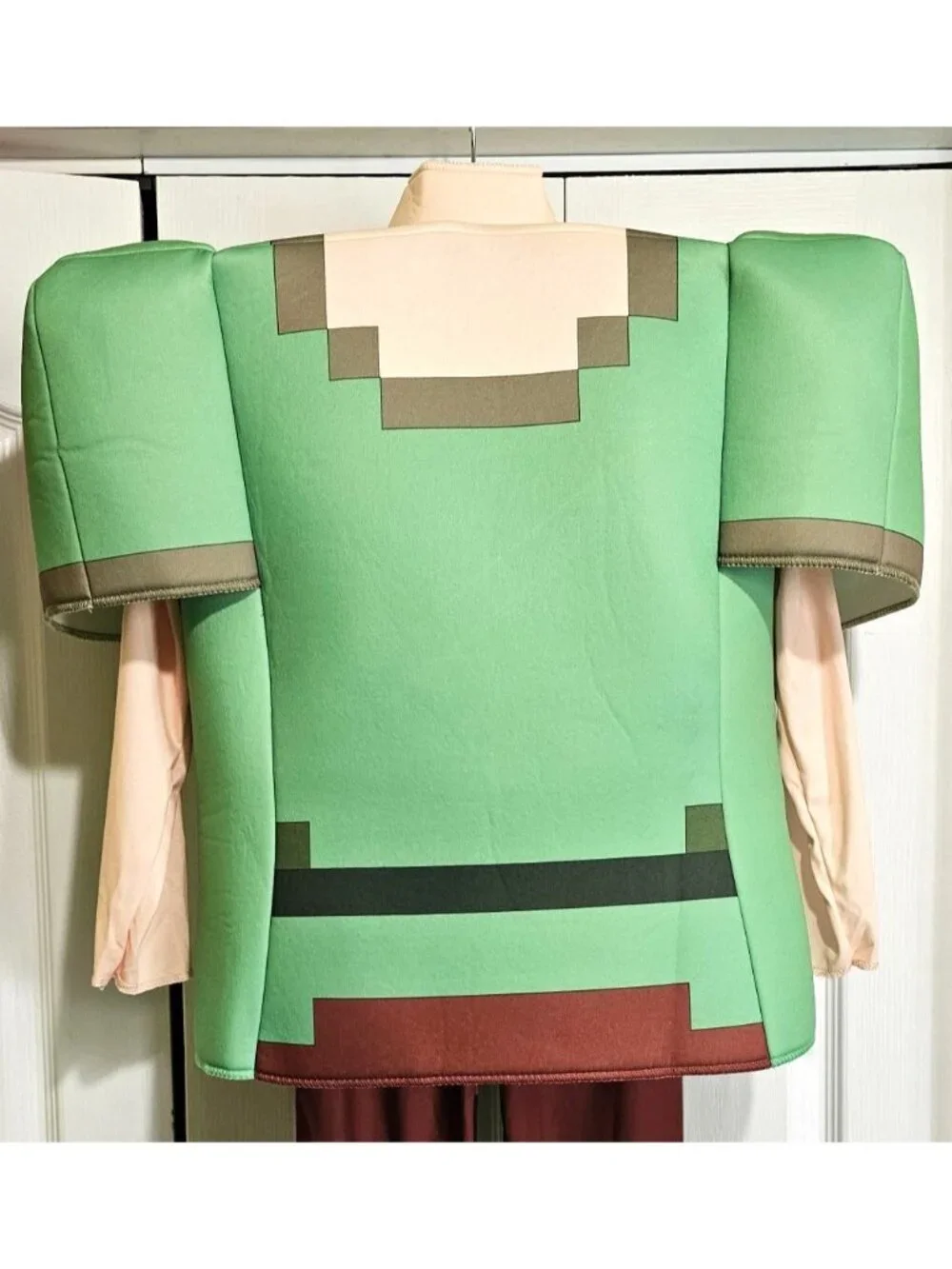 Minecraft Alex Deluxe Costume Girls 4-6X Kids Mask Disguise Halloween Pixelated